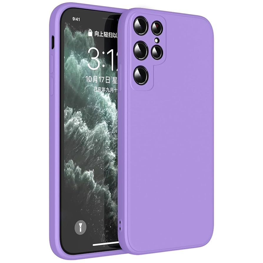 Amazon.co.jp: Galaxy S23 Ultra 用 ケース シリコン 耐衝撃
